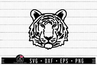 FREE Tiger SVG Animals cut file FB384 - Craft House SVG