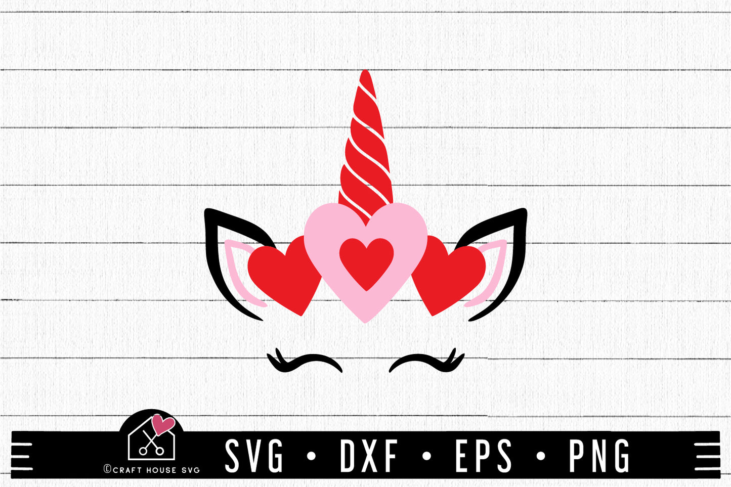 FREE Unicorn Valentine SVG FB388