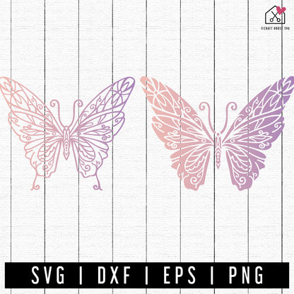 FREE Butterfly Mandala SVG FB397