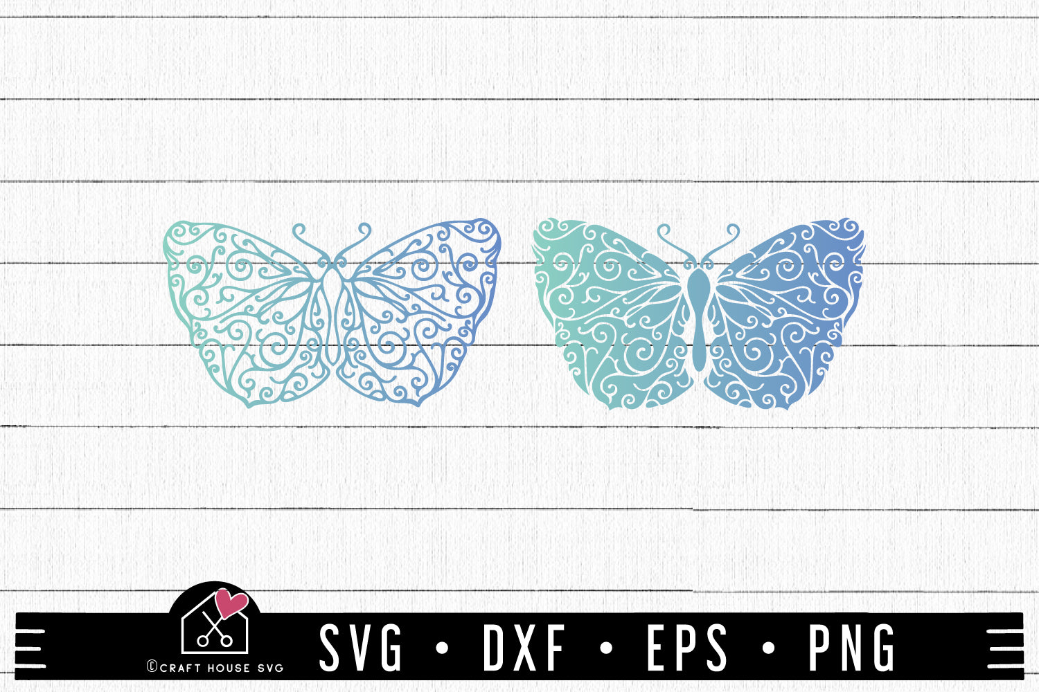FREE Butterfly Mandala SVG FB398 - Craft House SVG