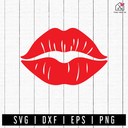 FREE Lips SVG Kisses cut file FB405