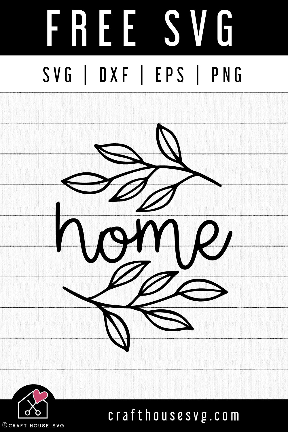 FREE Home SVG FB421