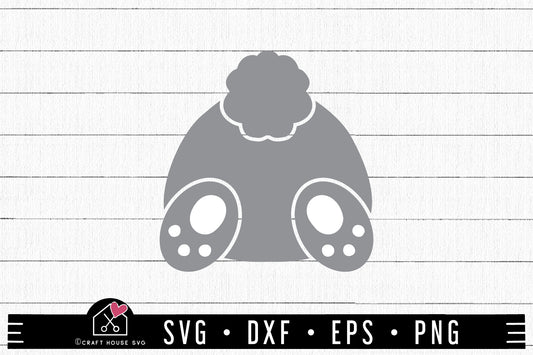 FREE Bunny Bum SVG FB422 - Craft House SVG