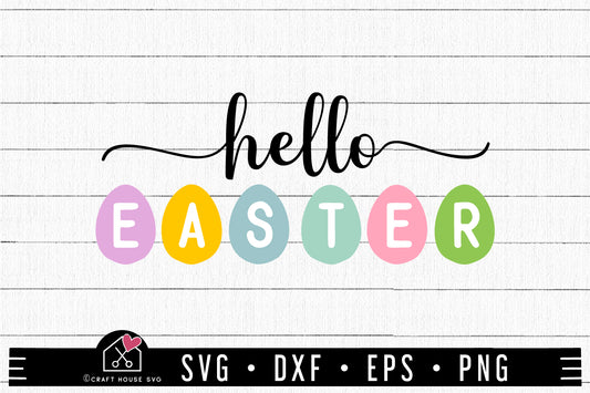 FREE Hello Easter Egg SVG FB423