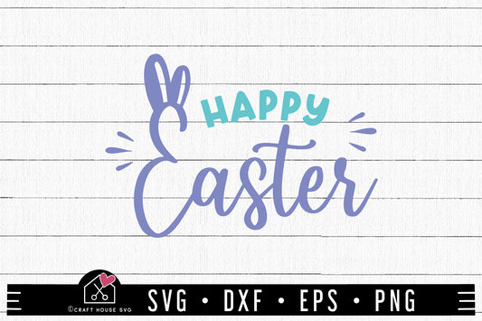 FREE Happy Easter SVG | FB432 - Craft House SVG