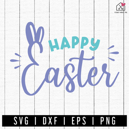 FREE Happy Easter SVG | FB432 - Craft House SVG