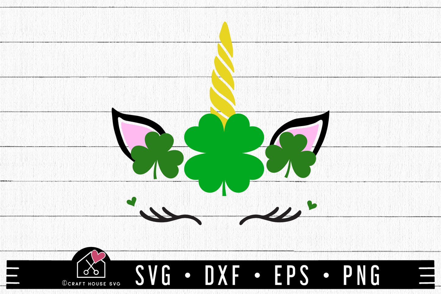 FREE St. Patrick's Day Unicorn SVG | FB436