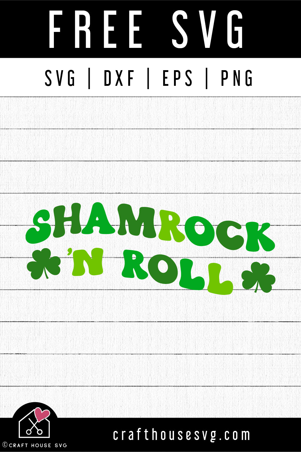 FREE Shamrock 'N Roll SVG | FB437