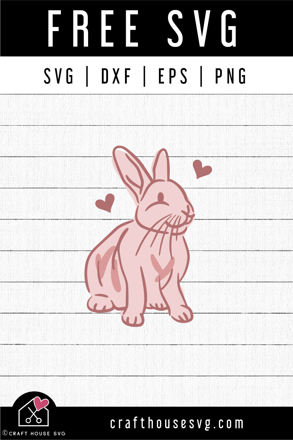 FREE Bunny SVG | FB439