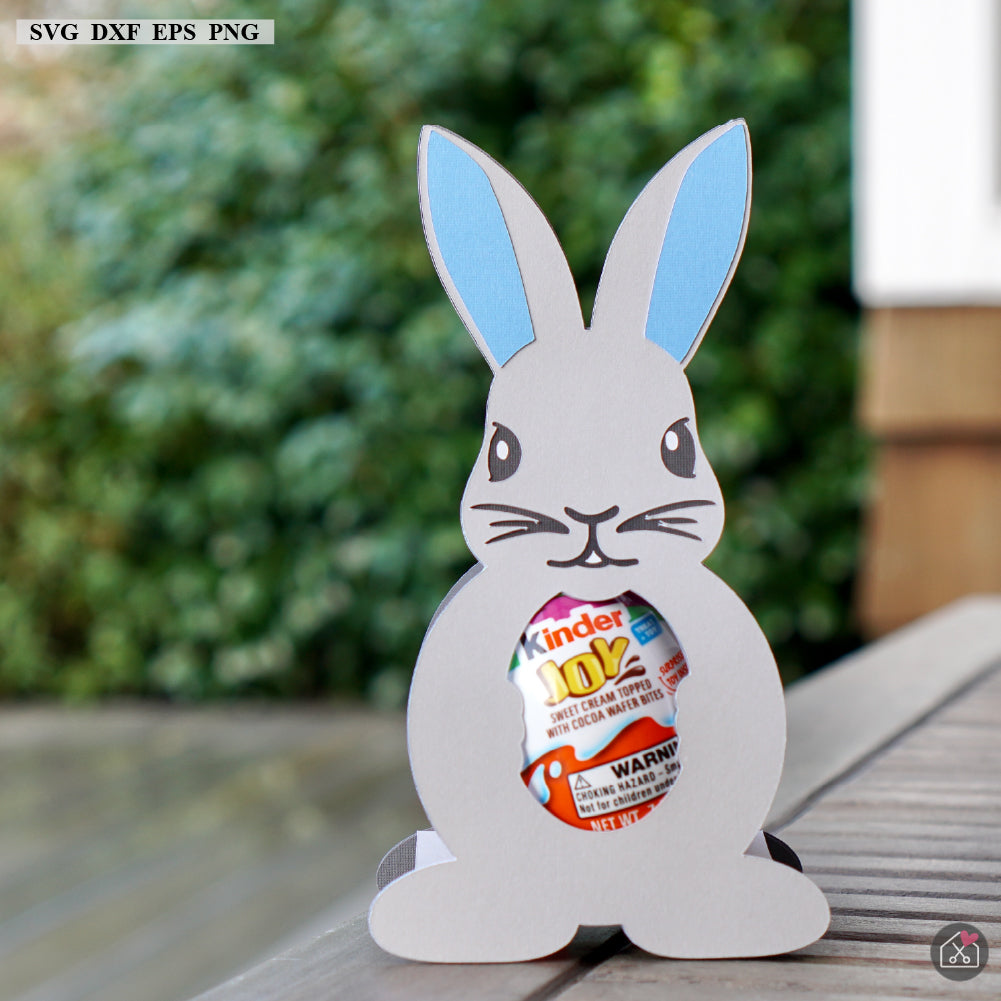 FREE Bunny Egg Holder SVG Easter Rabbit Cut File | FB456