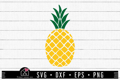 FREE Pineapple SVG Summer Cut File | FB461 - Craft House SVG