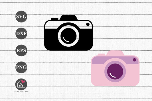 FREE Camera SVG Travel Summer Outdoor Cut File - Craft House SVG