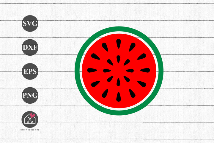 FREE Watermelon SVG Summer Cut Files