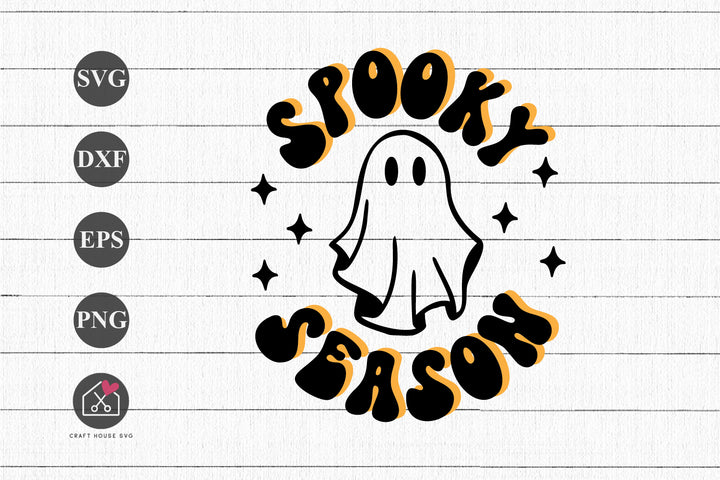 FREE Spooky Season SVG Cute Halloween Shirt Cut Files