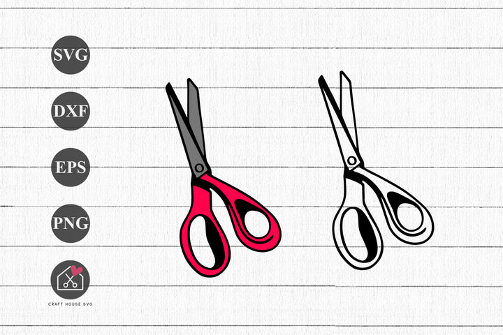 FREE Scissors SVG School Supplies Cut Files