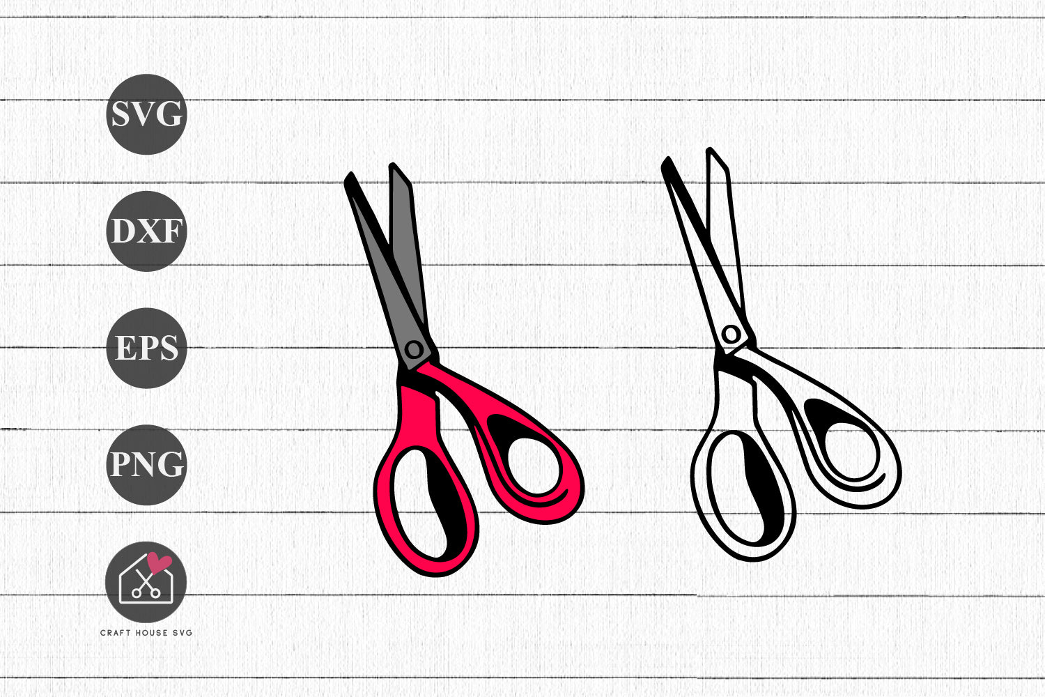 Kawaii Scissors SVG Cut file by Creative Fabrica Crafts · Creative Fabrica