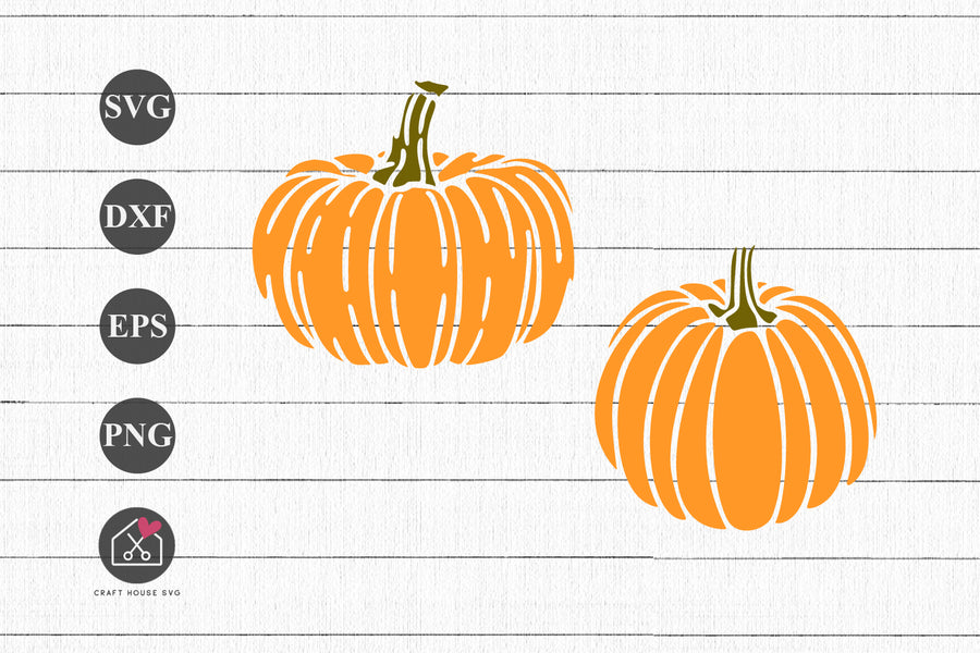 FREE Rustic Pumpkin SVG Fall Autumn Cut Files - Craft House SVG