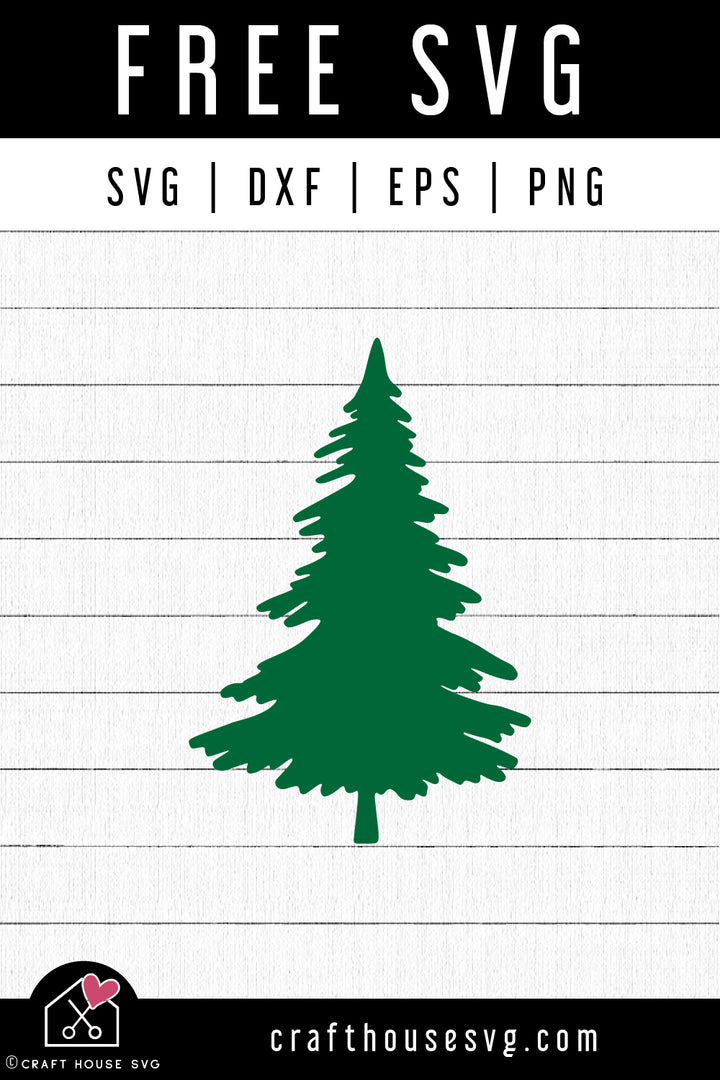 FREE Christmas Tree SVG Cut Files