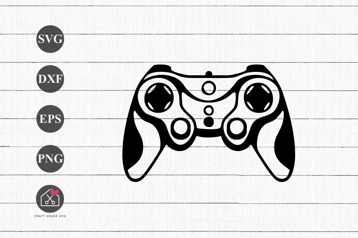FREE Video Game Controller SVG Cut Files - Craft House SVG