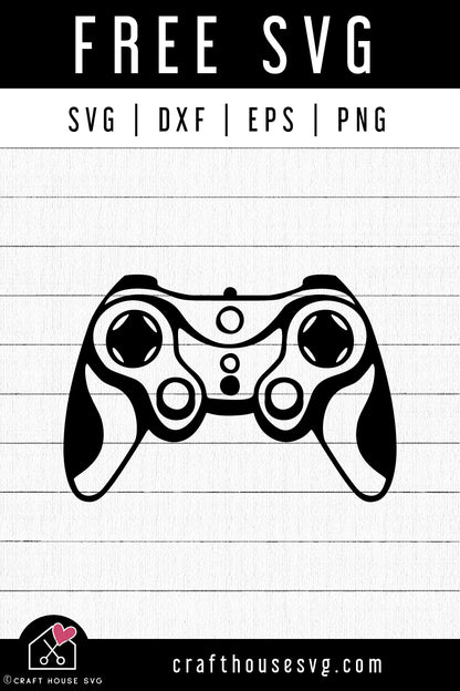 FREE Video Game Controller SVG Cut Files