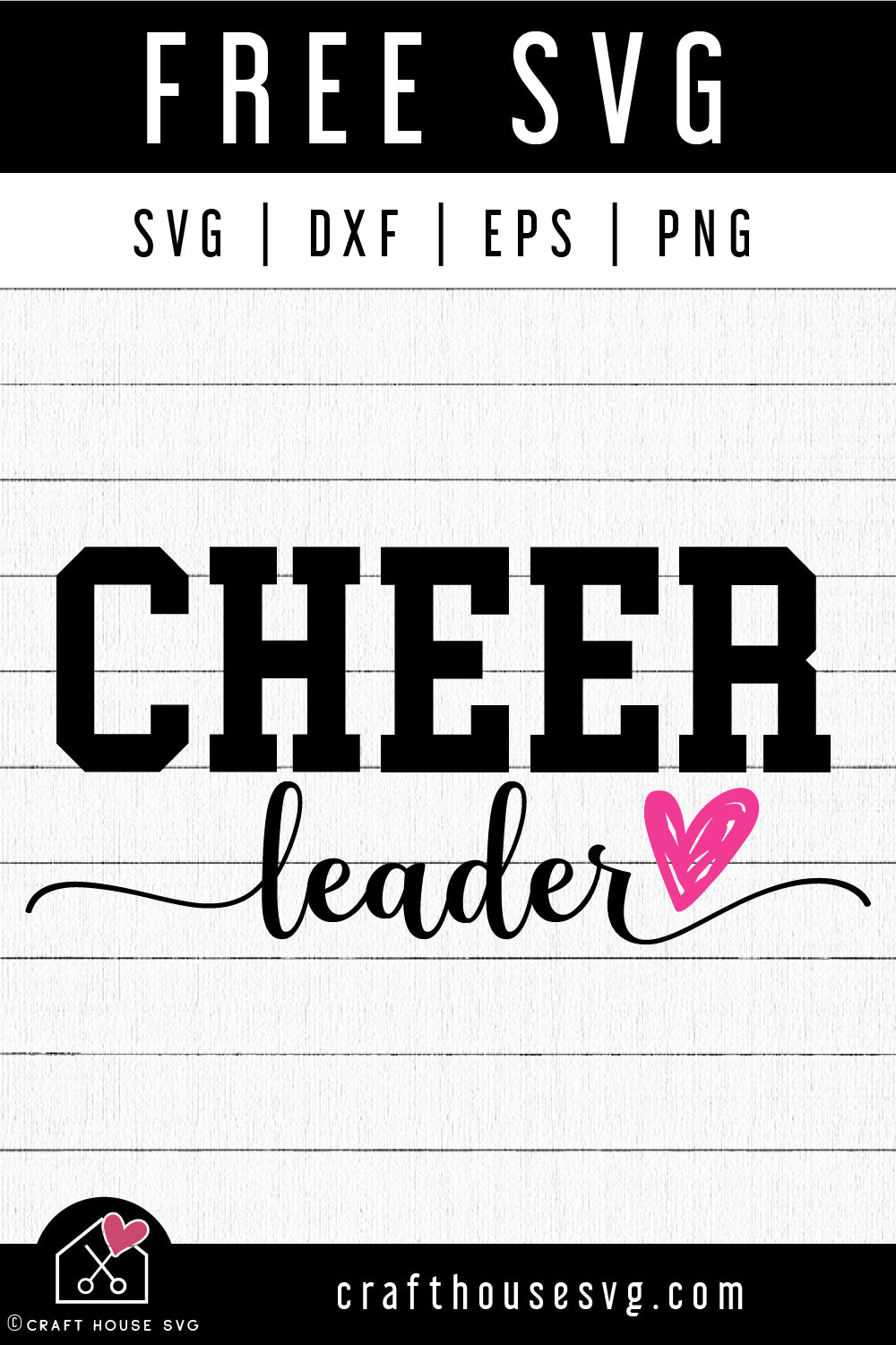 FREE Cheerleader SVG Cut Files