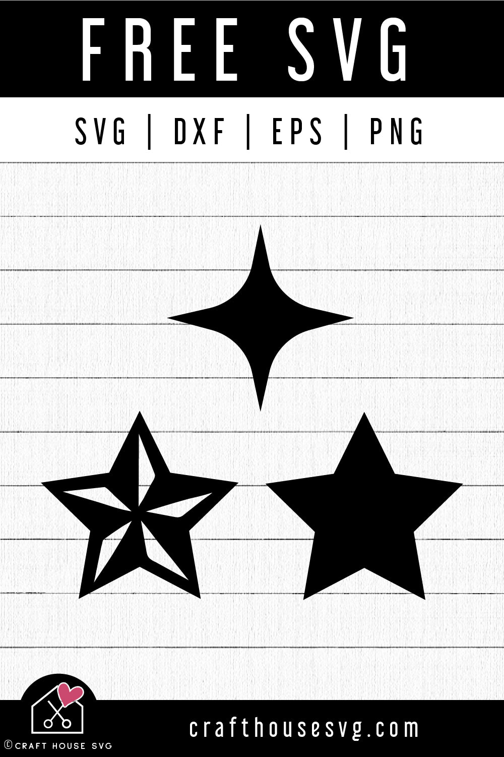 FREE Stars SVG Cut Files