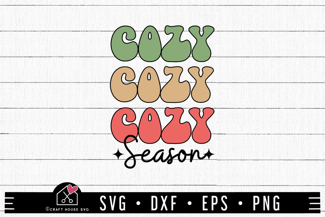 FREE Cozy Season SVG Christmas Shirt Cut Files