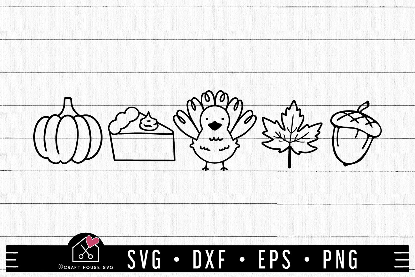 FREE Thanksgiving Icons SVG Fall Autumn Shirt Cut Files