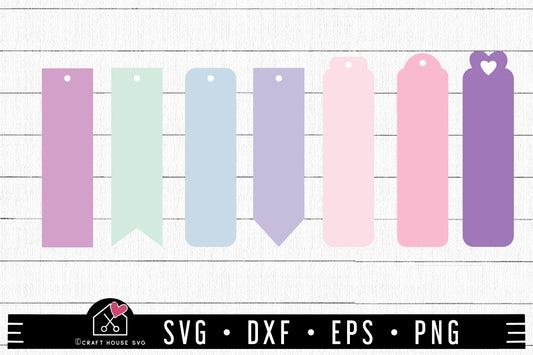 FREE Bookmark Template SVG Leather Laser Cut Files - Craft House SVG