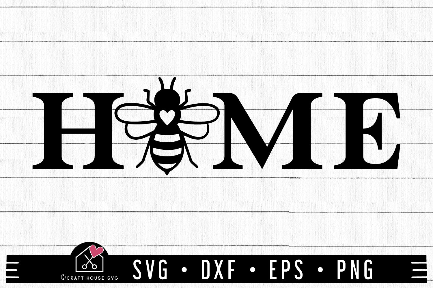 Home Bee Sign SVG , Spring, Honey Bee Cut File