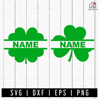 FREE Clover SVG St. Patricks Day Cut File | FB444
