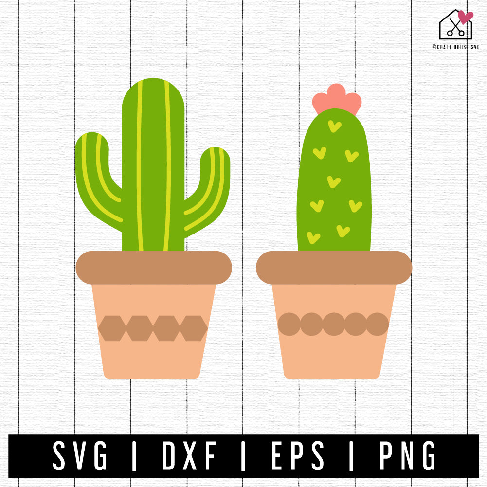 FREE Succulent SVG Cactus Cut File | FB448