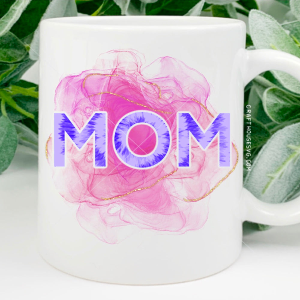 FREE Mom sublimation PNG file | FB200 - Craft House SVG