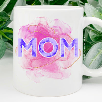 FREE Mom sublimation PNG file | FB200 - Craft House SVG