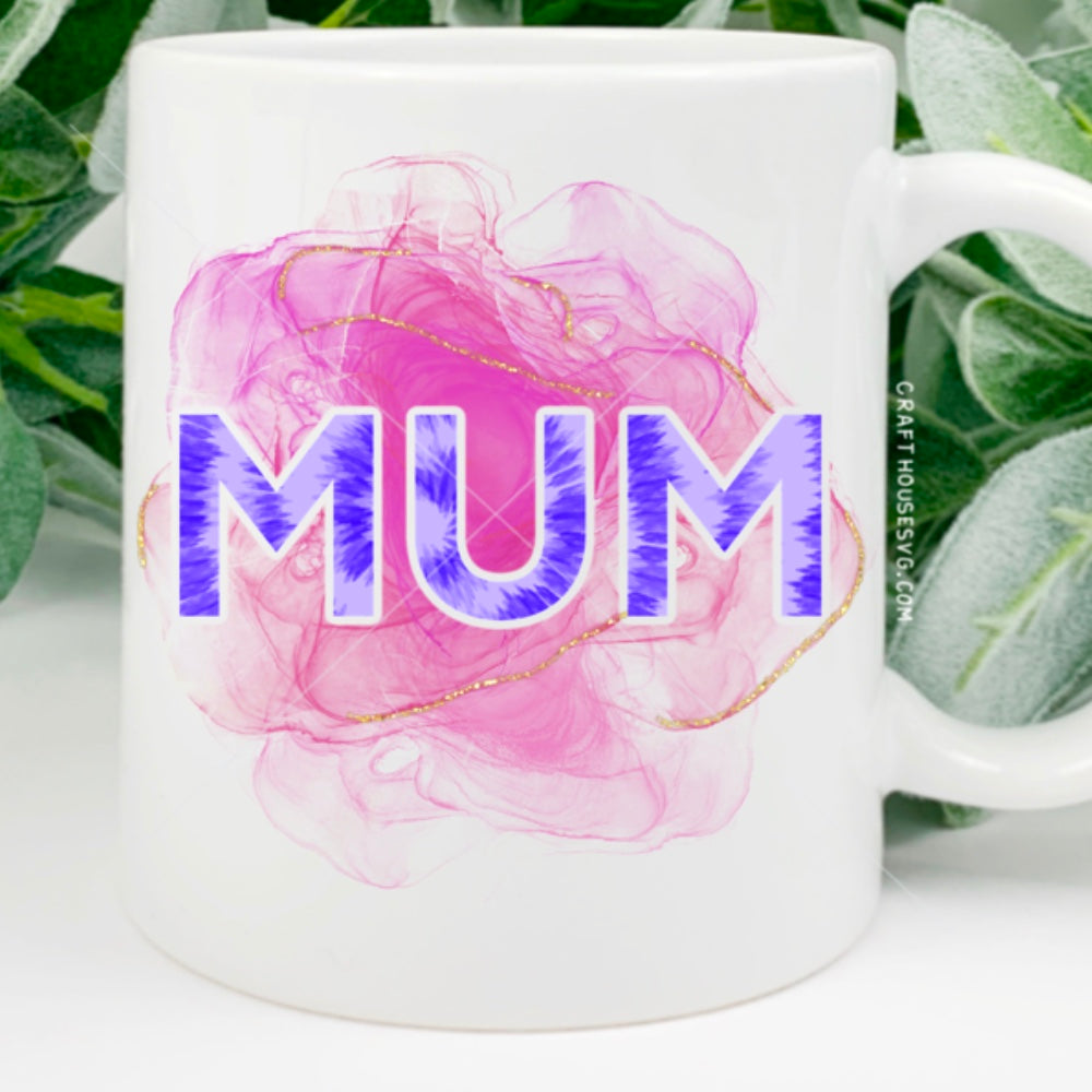 FREE Mum Sublimation design PNG file | FB201 - Craft House SVG