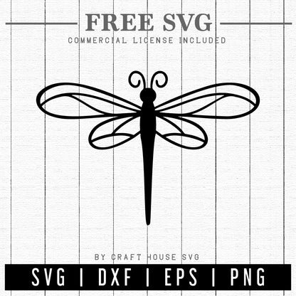 FREE Dragonfly SVG | FB225