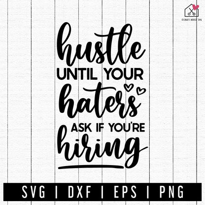FREE Hustle SVG | FB243 - Craft House SVG