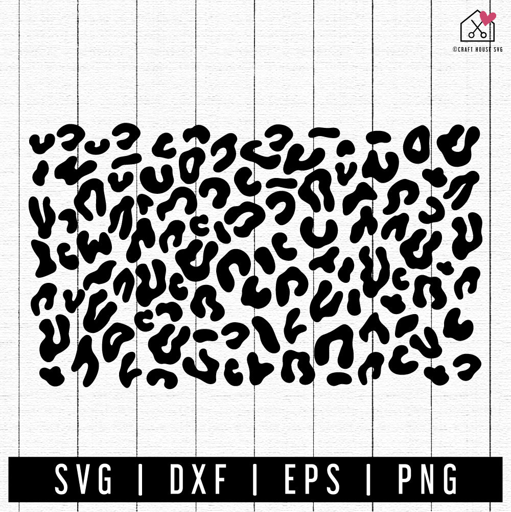 FREE Leopard Print Pattern SVG | FB246 - Craft House SVG