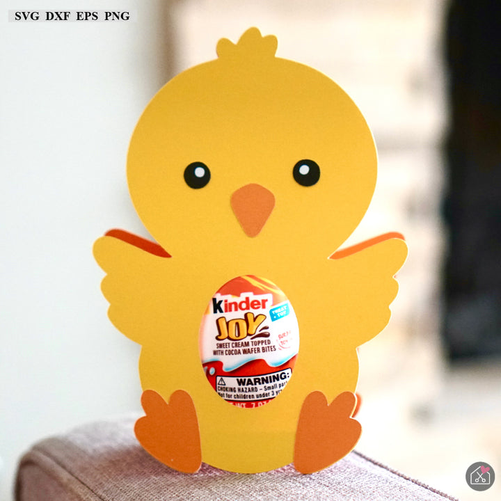 FREE Chick Egg Holder SVG Easter Cut File | FB464