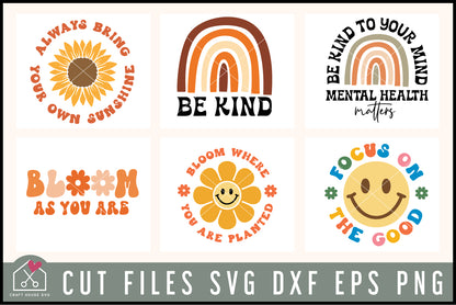 Inspirational Retro SVG Bundle