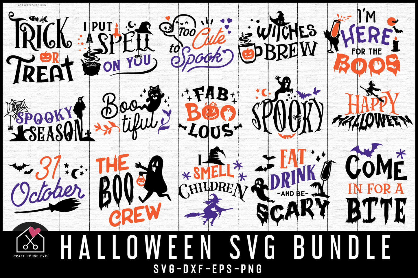 Halloween SVG Bundle