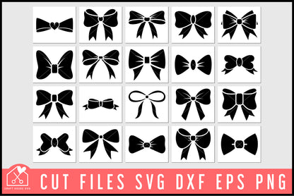 Ribbon Bows SVG Bundle