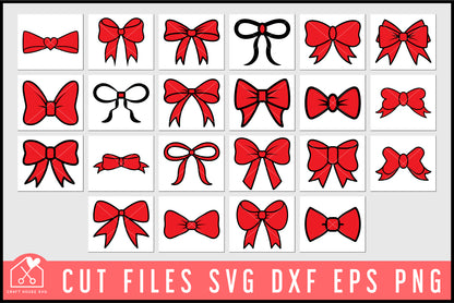 Ribbon Bows SVG Bundle