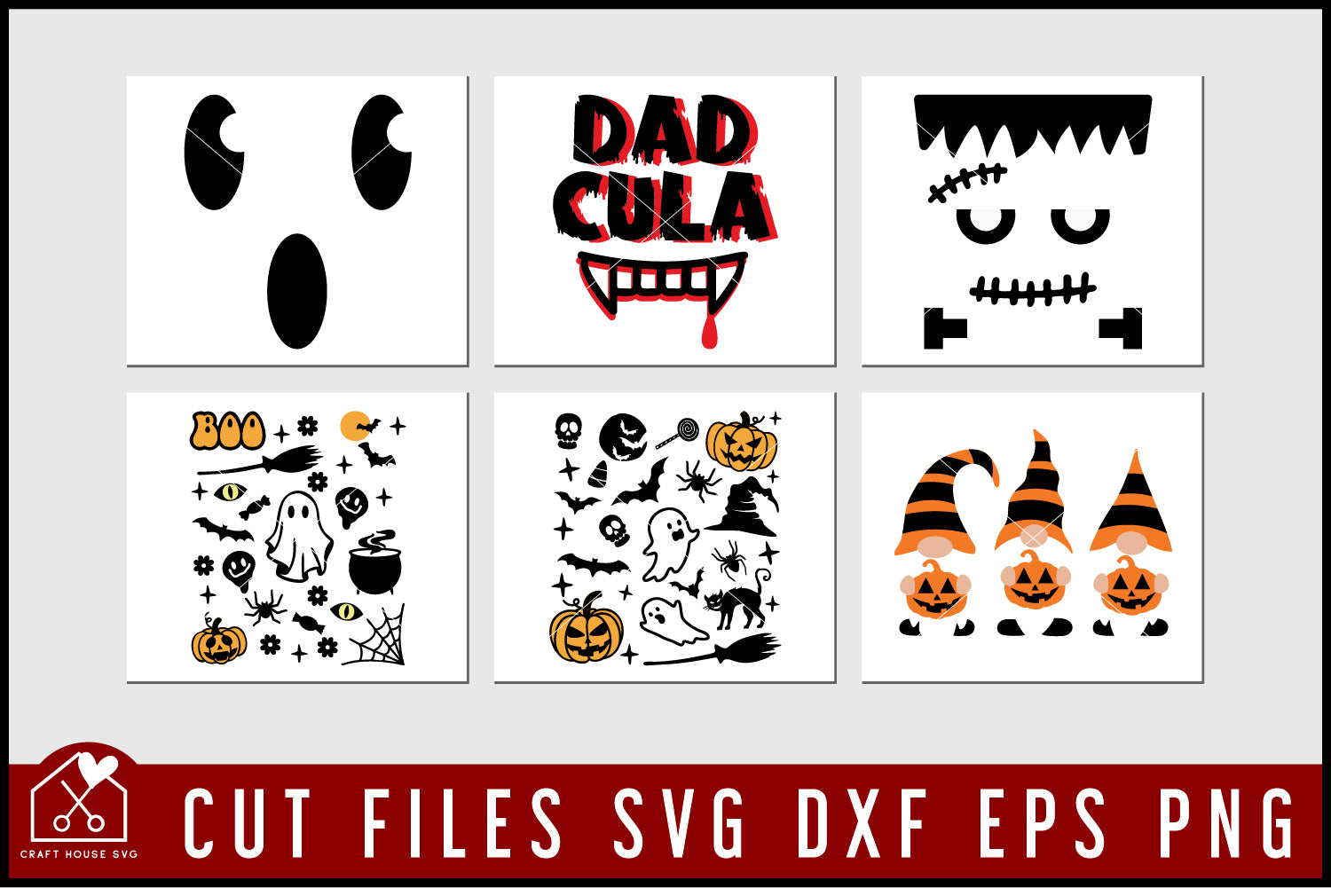 Halloween SVG Bundle Halloween Shirt Design Cut Files