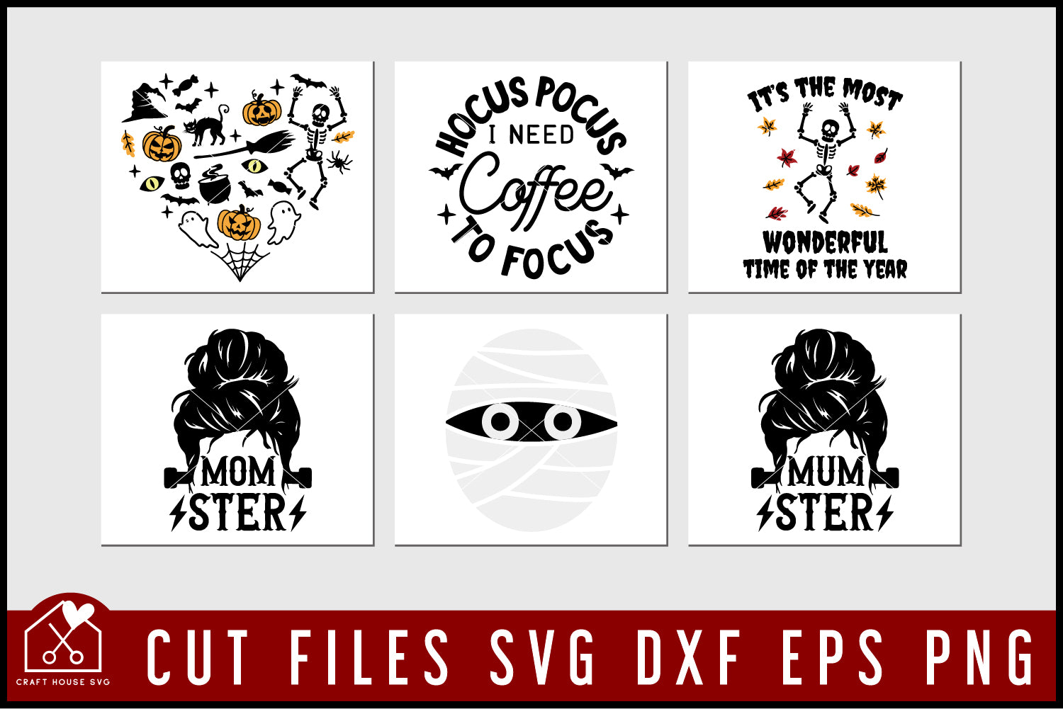 Halloween SVG Bundle - Craft House SVG