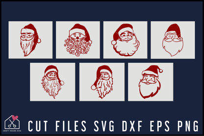 Vintage Santa Claus SVG Bundle