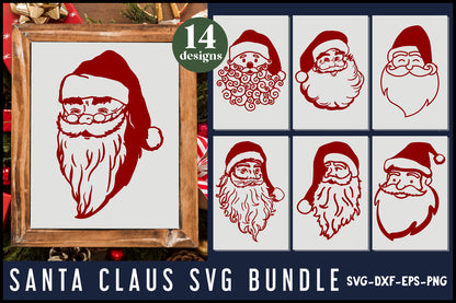 Vintage Santa Claus SVG Bundle