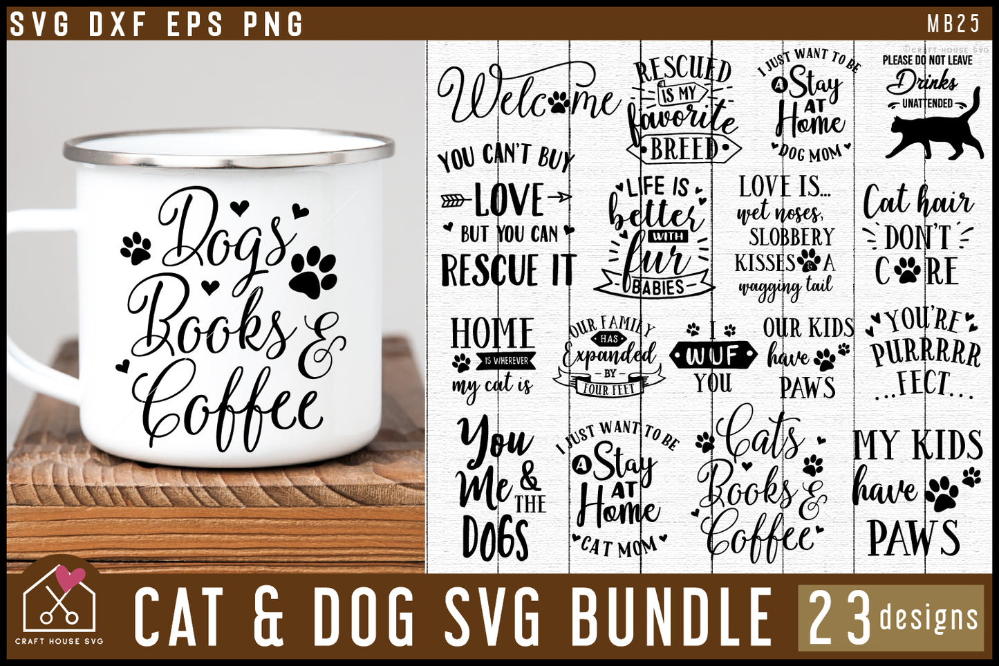 Pet SVG Bundle - Craft House SVG