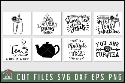 Tea SVG Bundle - Craft House SVG