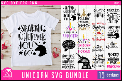 Unicorn SVG Bundle - Craft House SVG